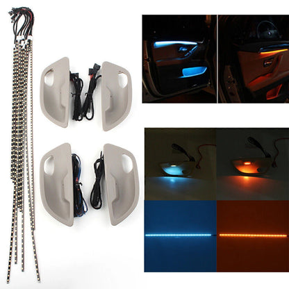 Dual Color LED Ambient Door Light Stripes for BMW 5 Series F10/F11 (2010-2017)
