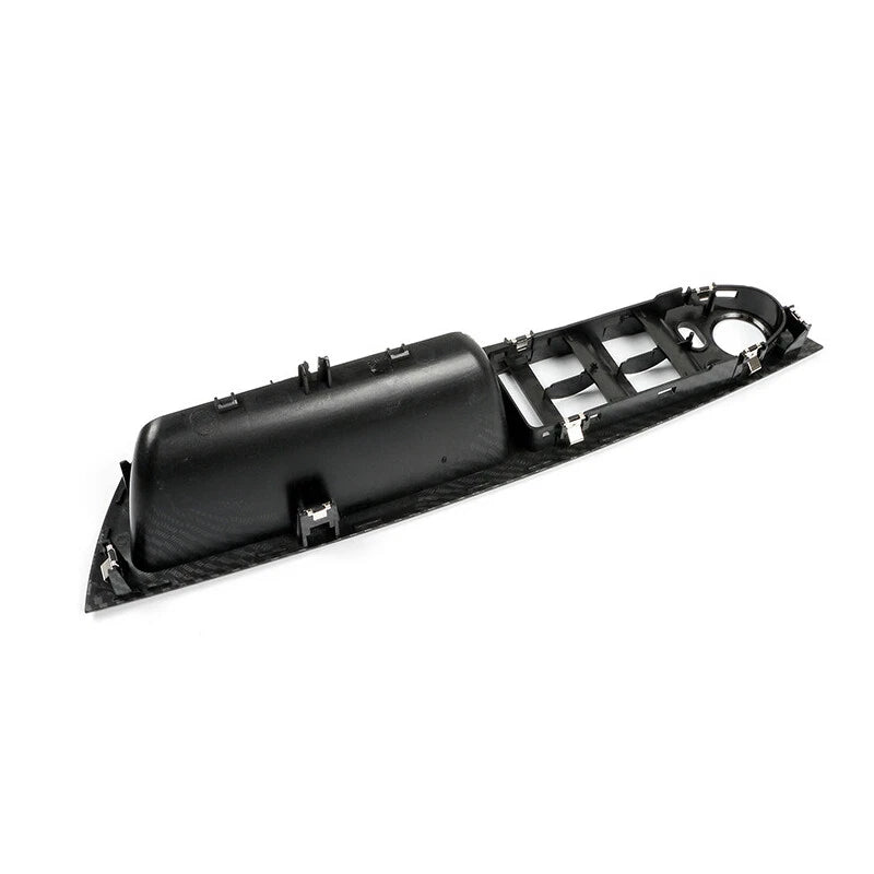 Carbon Interior Window Switch Door Panel Handle Armrest For BMW X5 X6 E70 E71