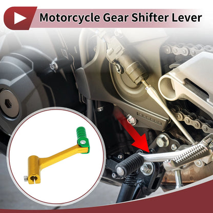 Shifter Lever / Folding / Gold Tone Green for Bosuer Cheetah