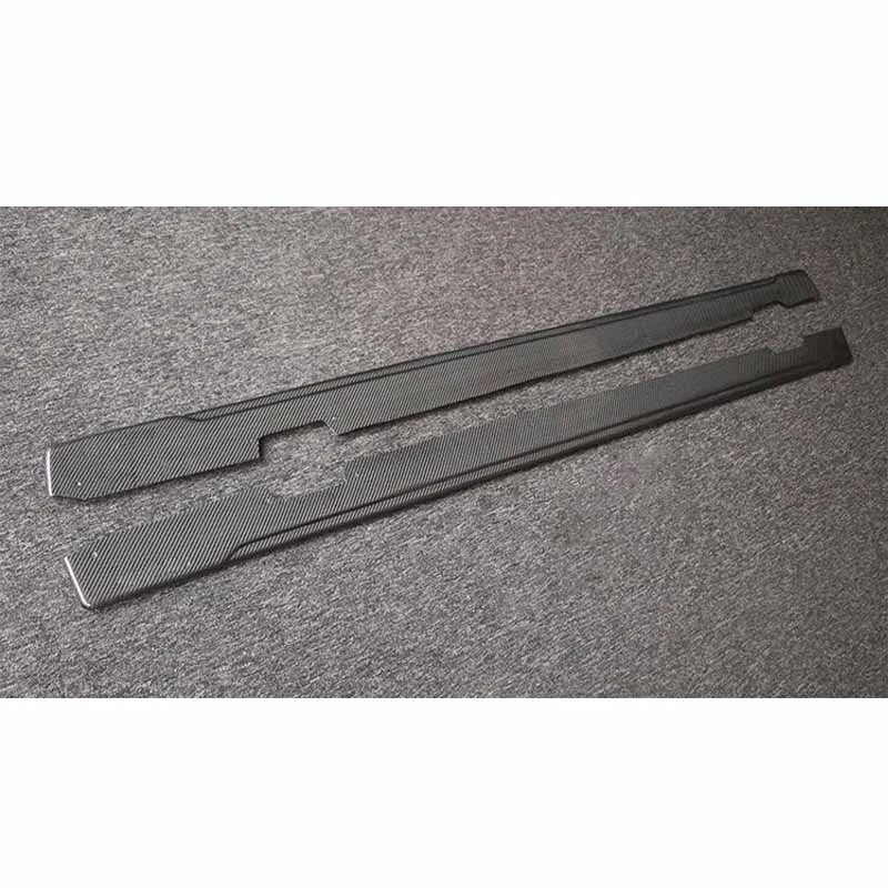 Carbon Fiber Side Skirt Extension Kit for Mini Cooper F55 4-Door 2015-2023