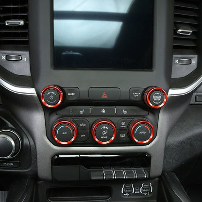 Air Conditioning Button Cover Trim for Dodge Ram 1500 (2018-2020)