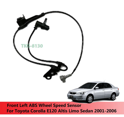 Front Left ABS Wheel Speed Sensor for Toyota Corolla E12 (2001-2006)