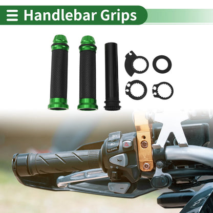 7/8" 22mm Motorcycle Hand Grips Cover Kit for Make Model
