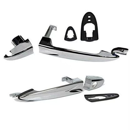 Silver ABS External Door Handle for Lancia Ypsilon (2003–2011)