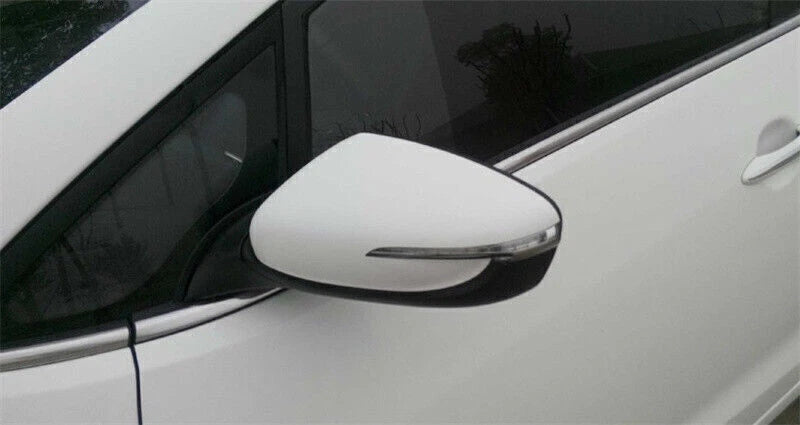 Mirror Shell Cap White Left for KIA Forte K3 (2014–2018)