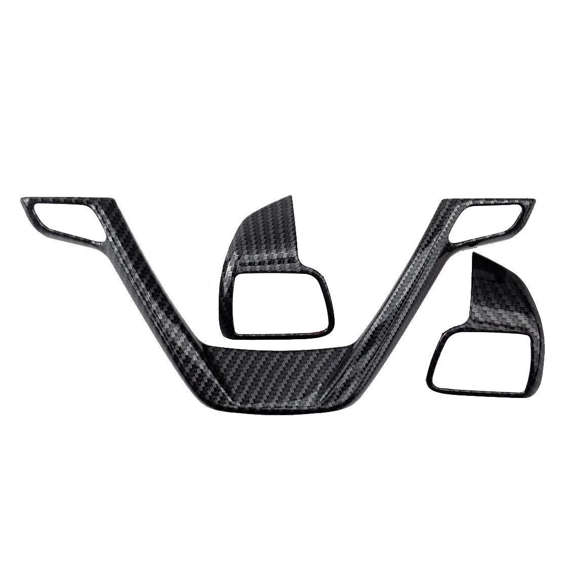 Carbon Fiber ABS Steering Wheel Trim for Toyota Highlander (2014-2019)