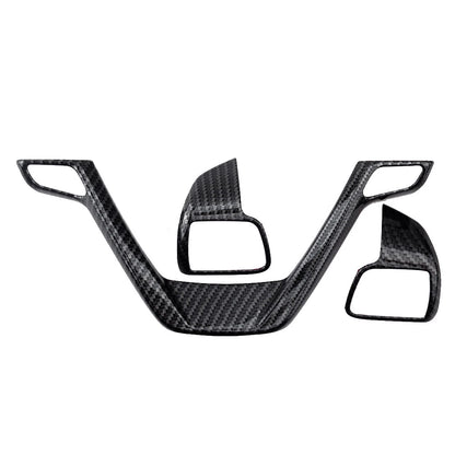 Carbon Fiber ABS Steering Wheel Trim for Toyota Highlander (2014-2019)