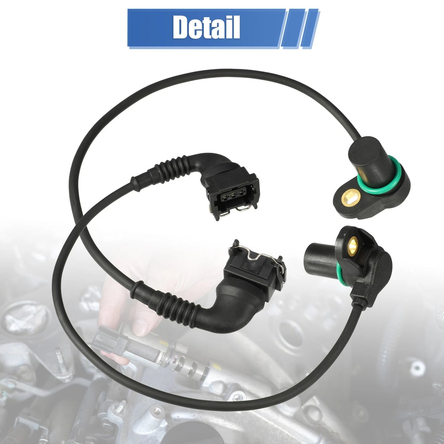 Engine Camshaft Position Sensor for BMW X5 E53 E38 Z8 7 Series Black