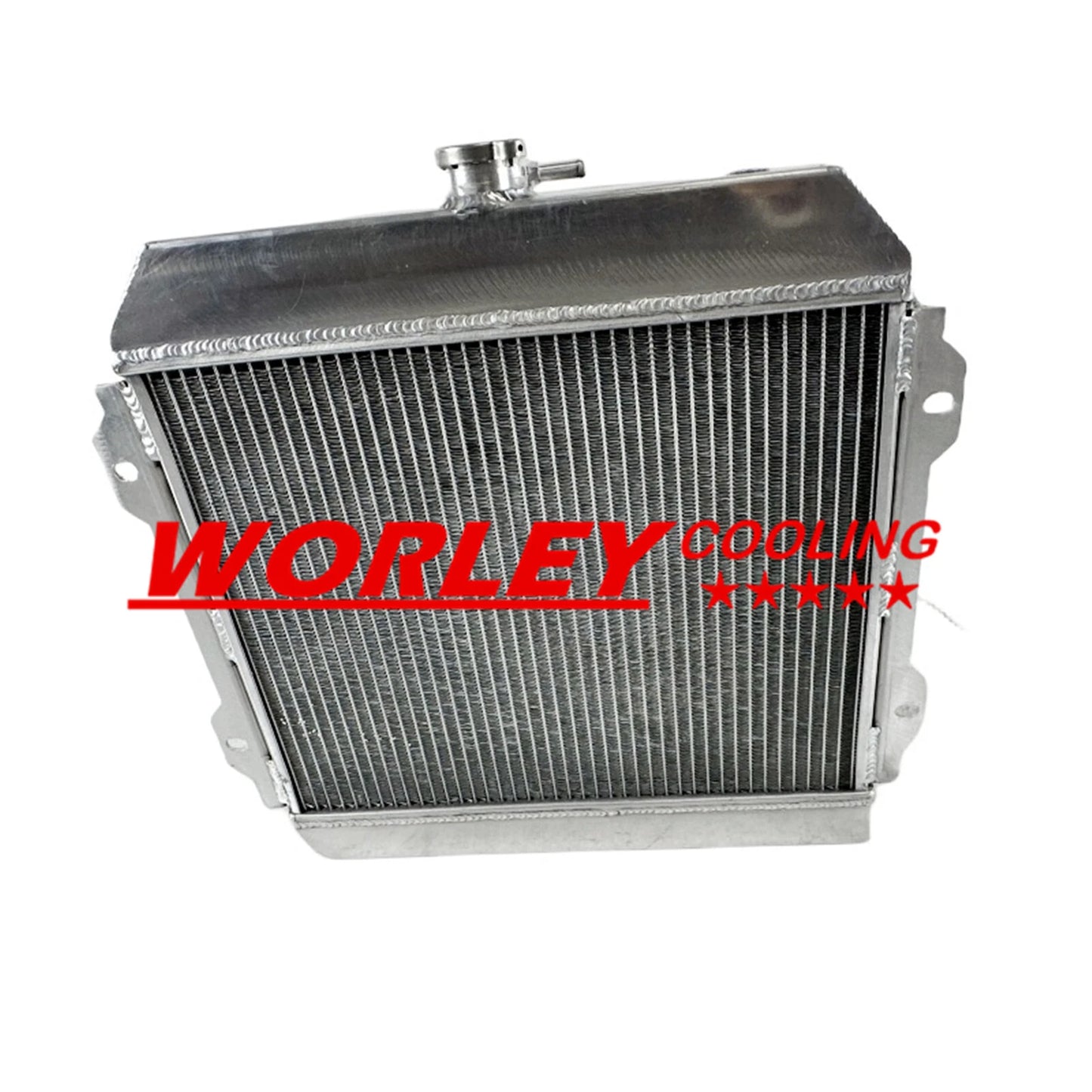 Aluminum Radiator for Toyota Corolla TE21 TE27 TE28 1.6L I4 MT (1971-1974)
