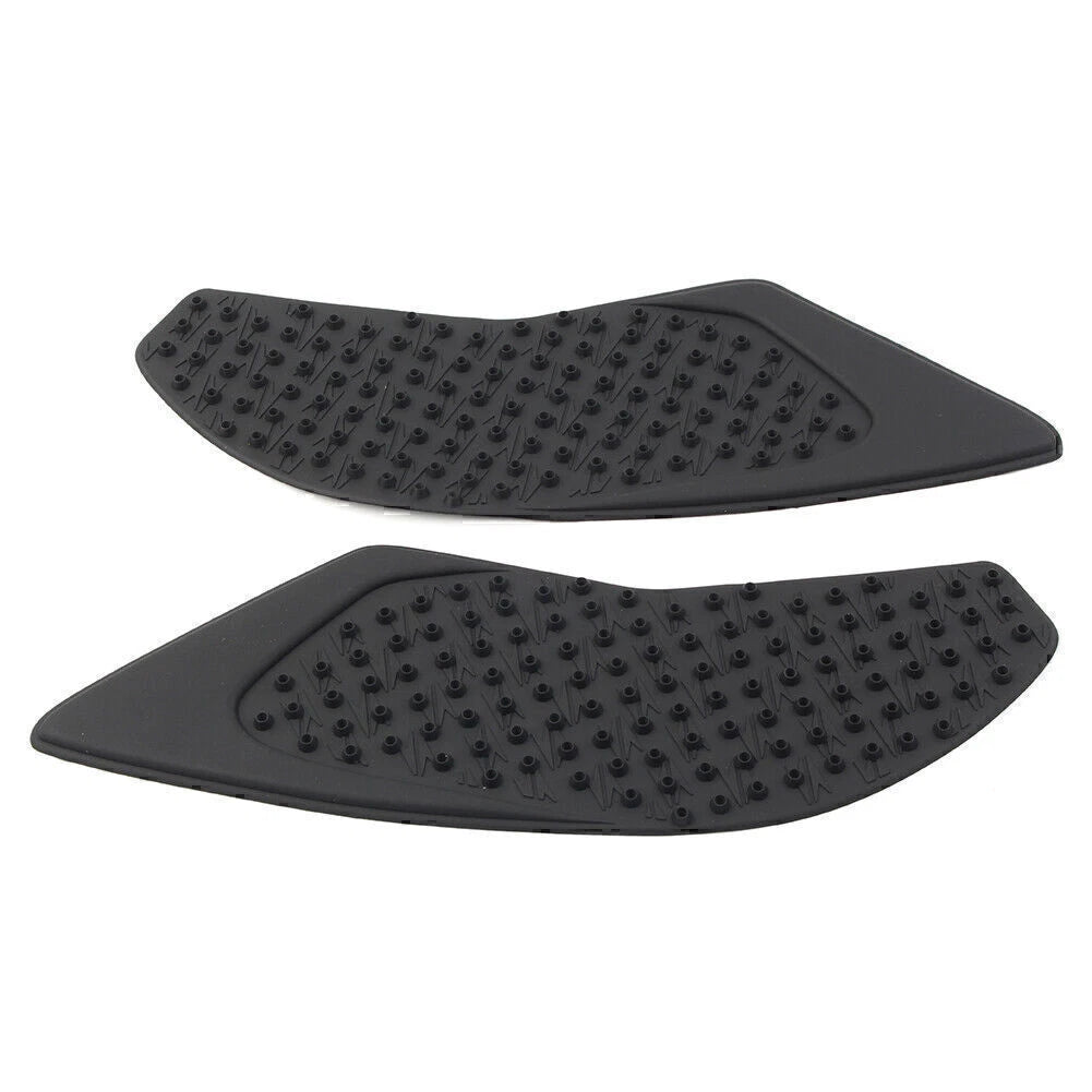 Black Tank Traction Side Pad Decals for Yamaha YZF-R1 (2015-2016)