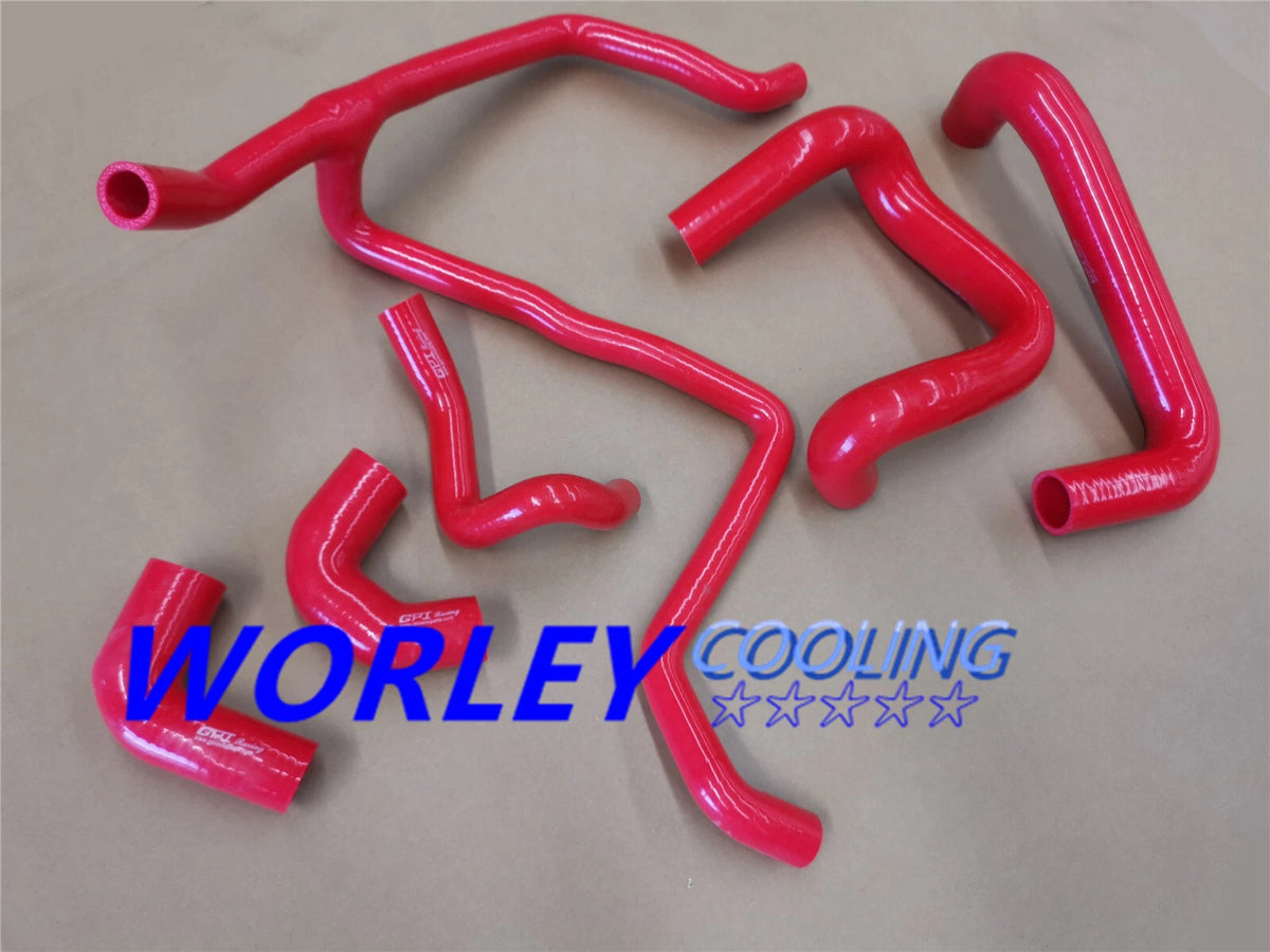 Red Silicone Radiator Hose for BMW E30 M20 320i/325i (1989-1992)