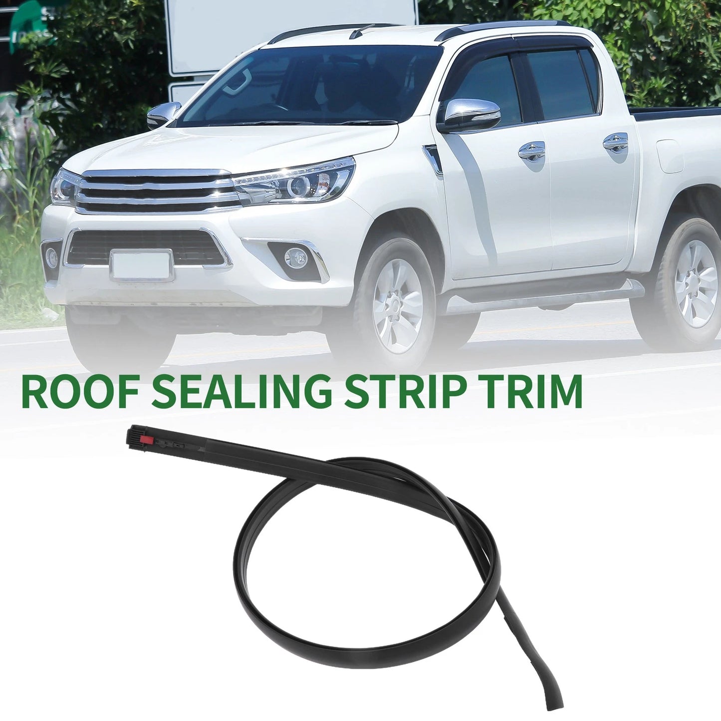 Left Side Roof Sealing Strip Sunroof Trim for Toyota Hilux (2005–2015)