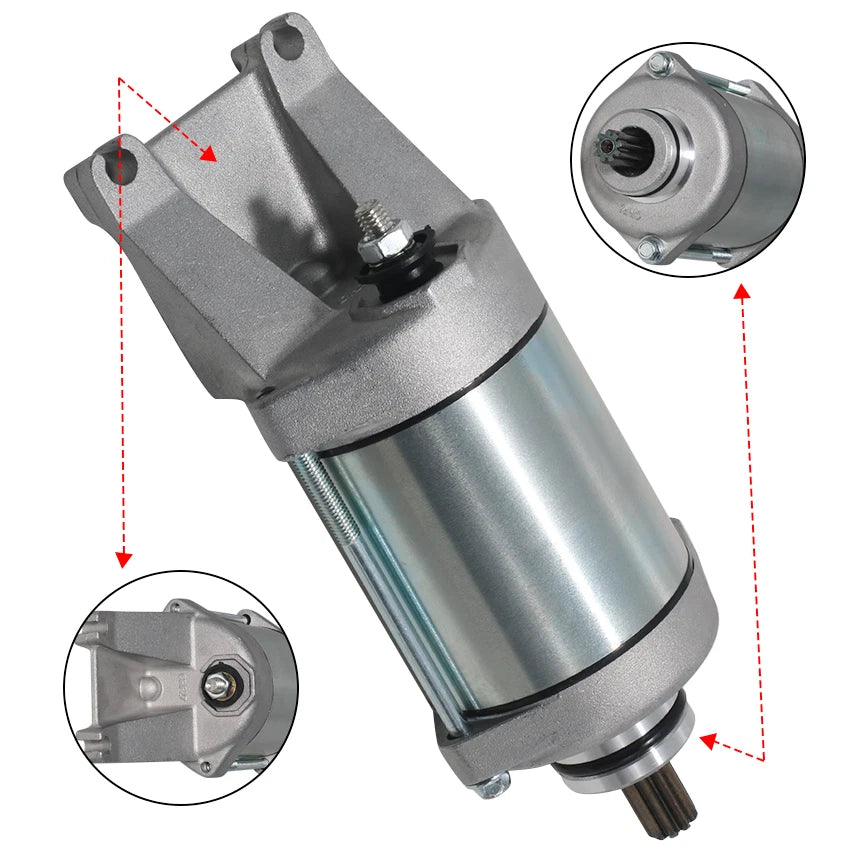 Starter for Kawasaki ER400 ER-4N EN650 Vulcan S ER650 ER-6N (2011-2017)