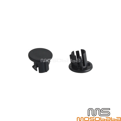 Black Inner Fairing Mirror Hole Plugs for Harley CVO Street Glide FLHX (2014-2023)
