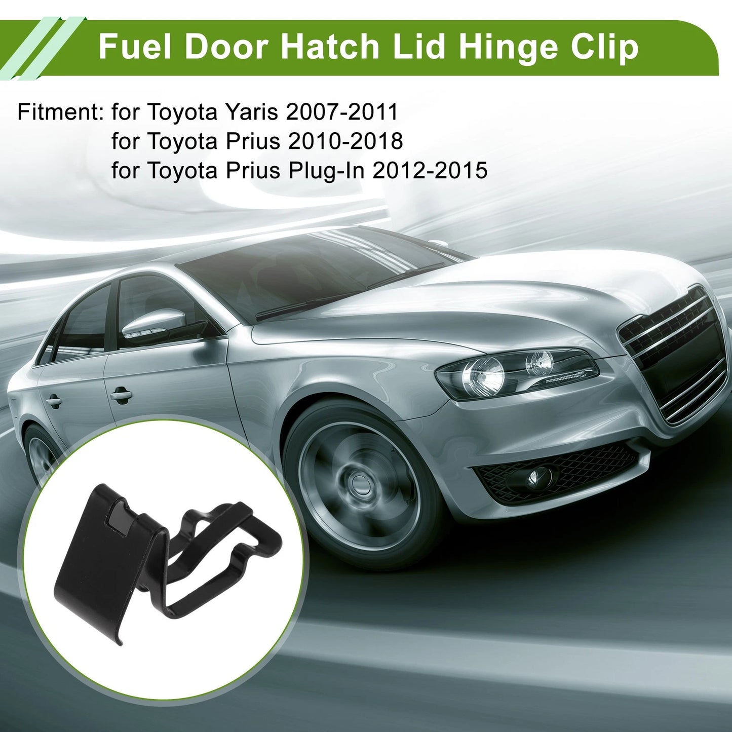 Fuel Gas Tank Door Spring Clip for Toyota Yaris (2007–2011)