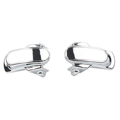 2 x Rear Frame Axle Covers for Harley Dyna FXD Super Glide & FXDF Fat Bob