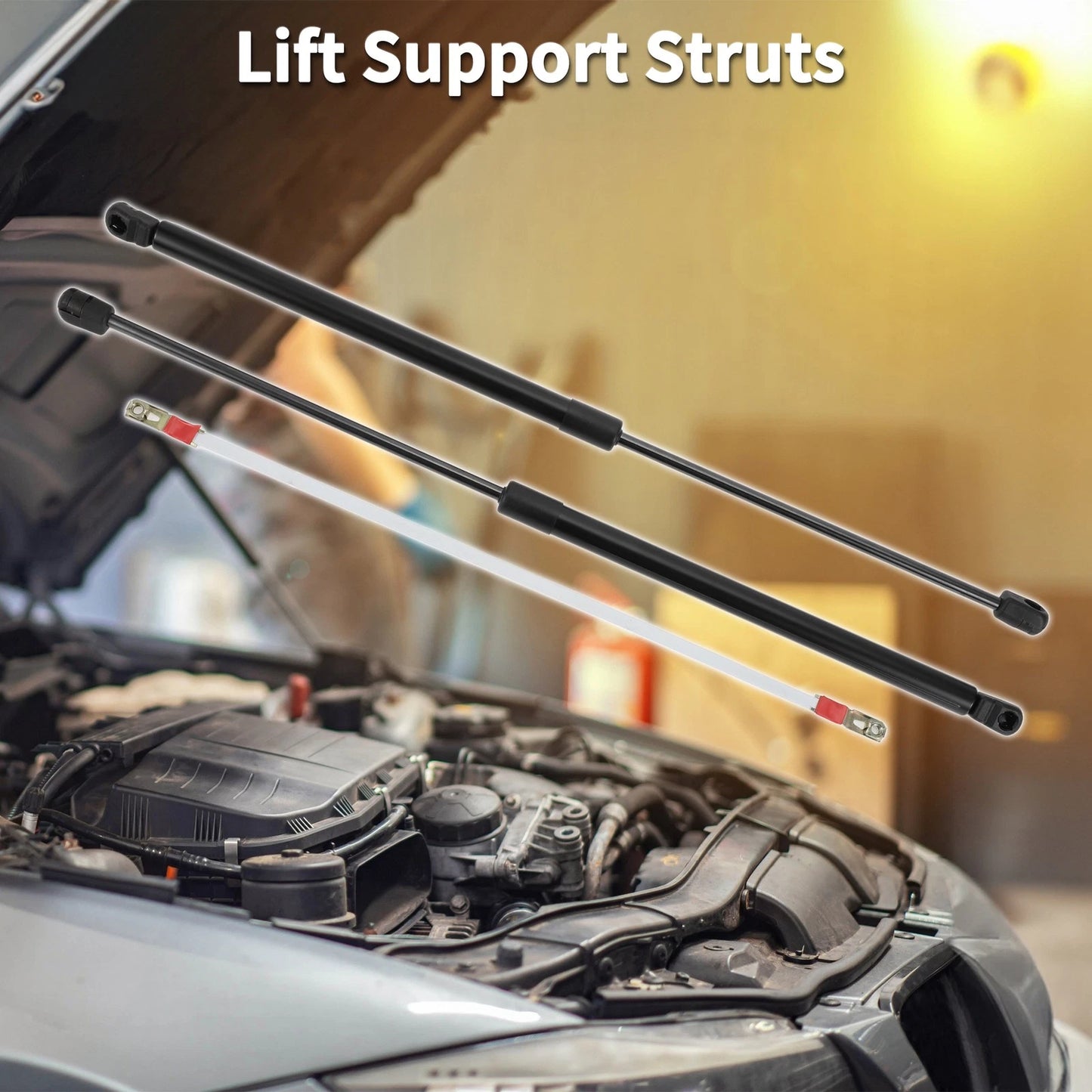 Hood Lift Supports Struts Gas Spring for Honda Civic (2022-2024)