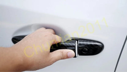 ABS Carbon Fiber Print Door Handle Cover Trim for Mazda CX-5 (2012-2018)