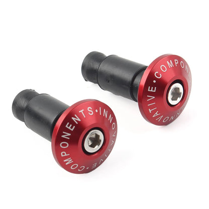 CNC 7/8'' Motorcycle Handlebar Grips & End Cap Plugs for Various Bikes