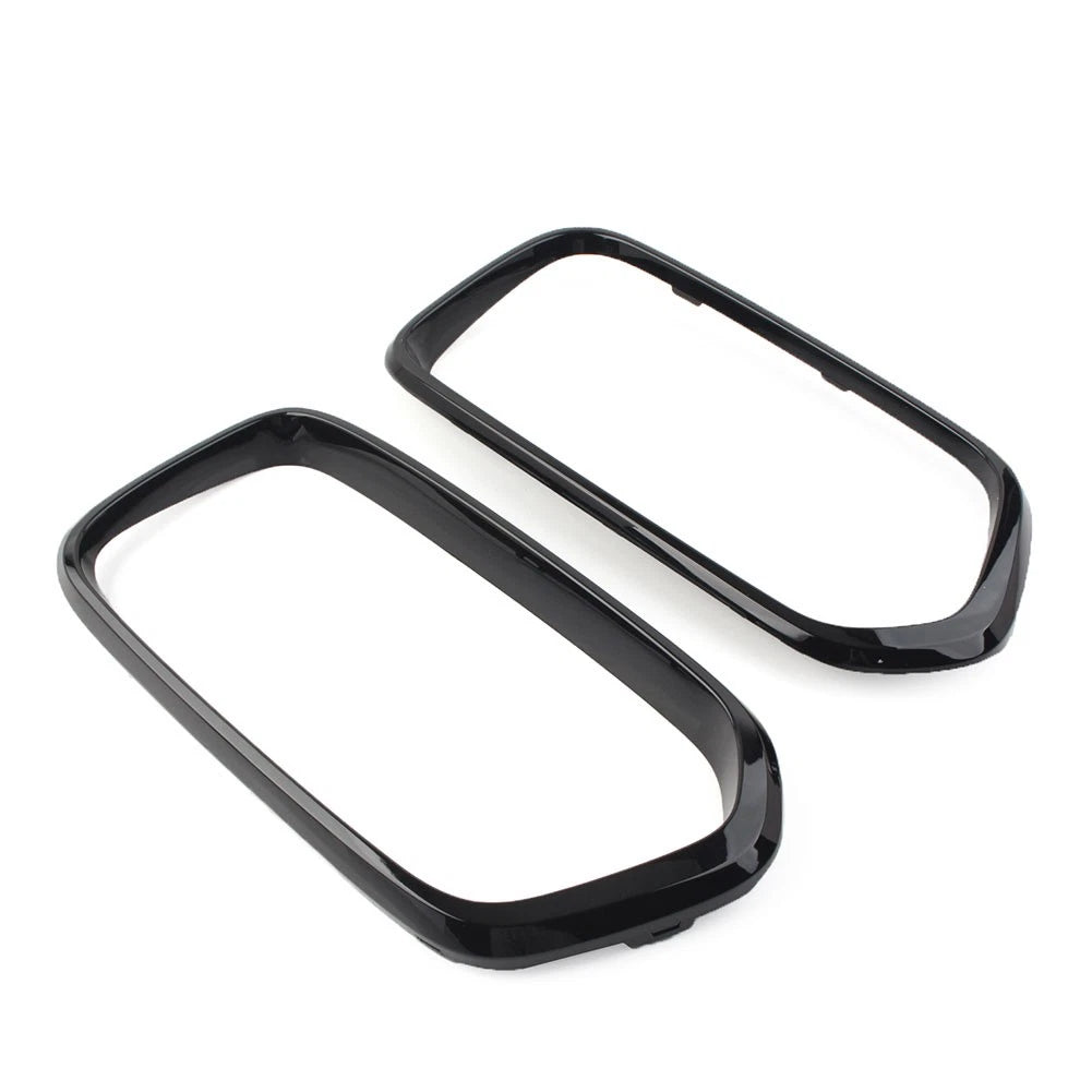 Black Front Bumper Grille Frame Cover Trim for BMW X2 F39 (2018-2021)