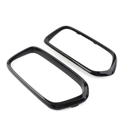Black Front Bumper Grille Frame Cover Trim for BMW X2 F39 (2018-2021)