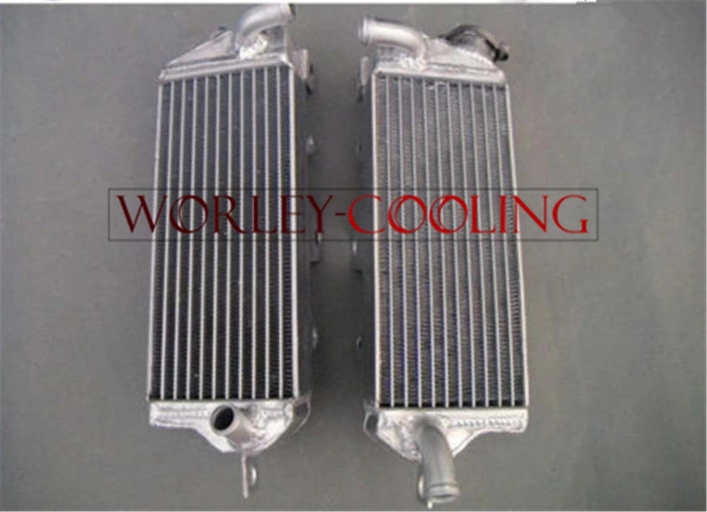 Aluminum Radiator Set for Kawasaki KXT250 Tecate (1986-1987)