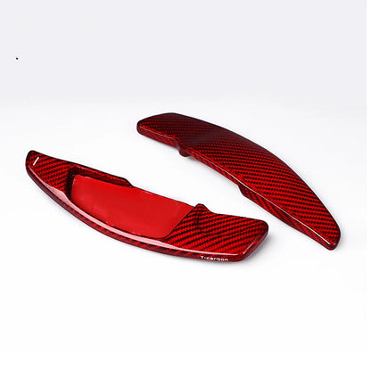 2 x Carbon Fiber Shift Paddle Extensions for BMW 5 Series