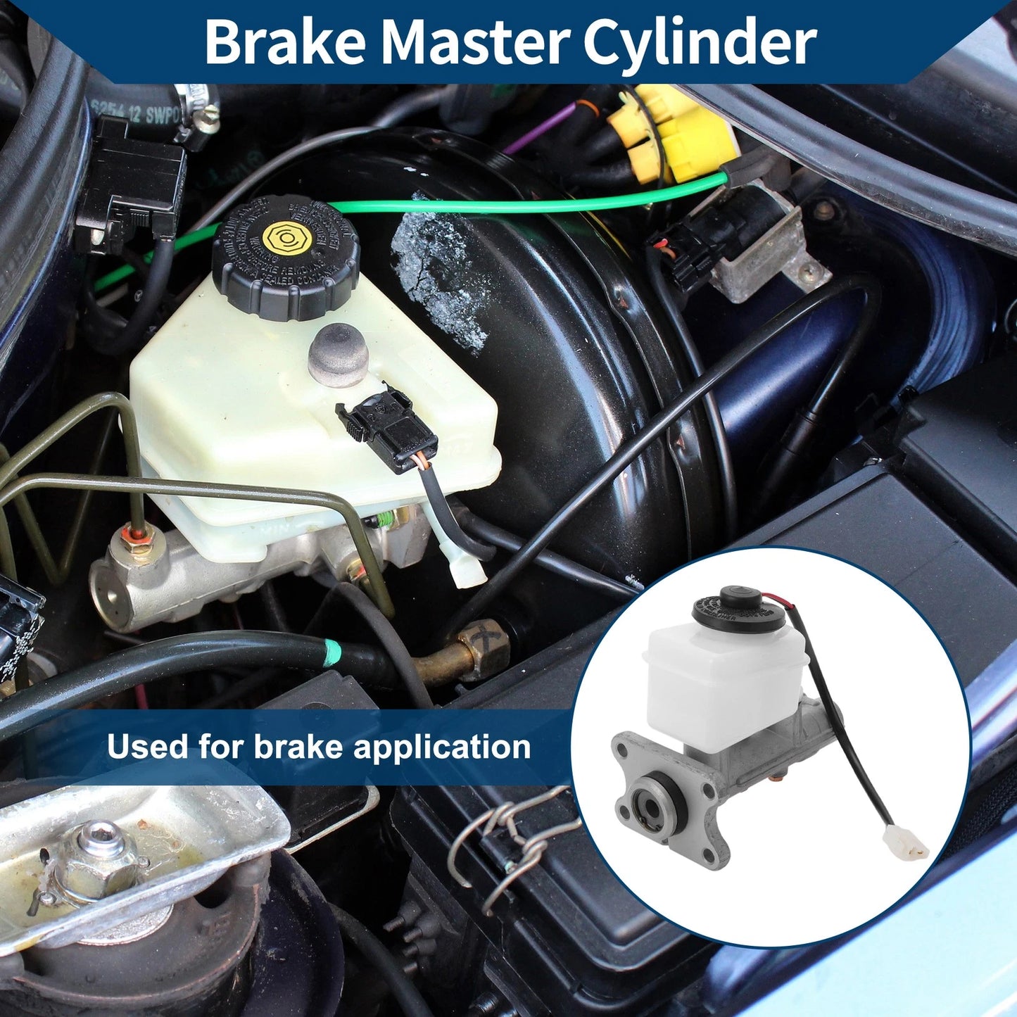 Brake Master Cylinder Reservoir for Toyota Hilux 2Wd Pickup (1988–1992)