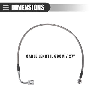 Stainless Steel Brake Lines for Jeep Wrangler JK (2007-2018)