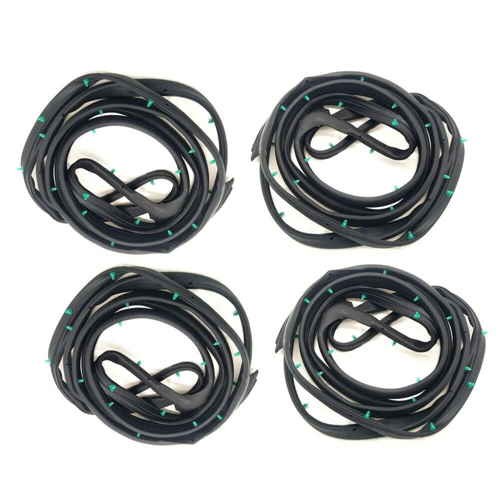 4pcs Door Weather Strip Gasket Set for Honda Accord Sedan (2003-2007)