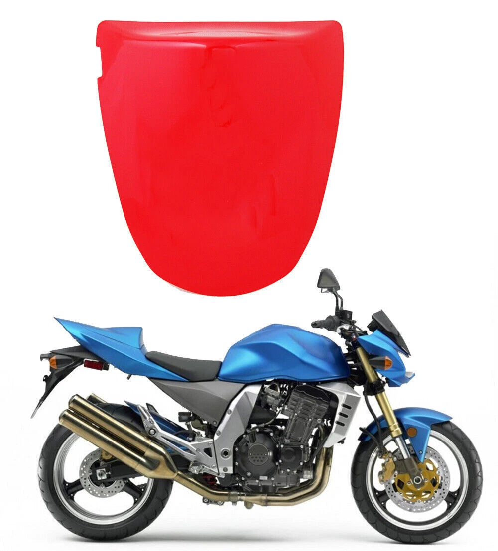 Pillion Seat Cover for Kawasaki ZX6R (2003-2004), Z750, Z1000 (2003-2006) Red