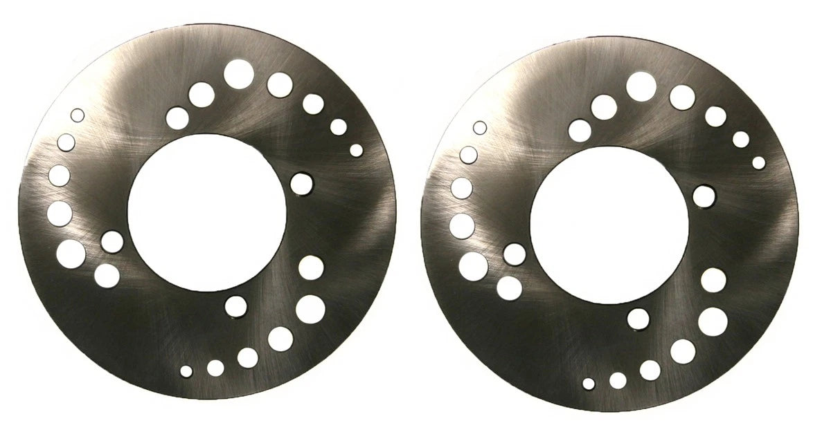 2 x Front Disc Brake Rotors for Honda Rincon 680, Rubicon 500 & Foreman 500