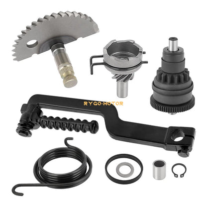 Starter Gear Kick Shaft Pedal Kit for GY6 49 50 139QMB Engine Moped ATV