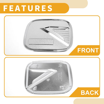 Fuel Tank Door Cap for Chevy Trax Chrome Silver (2019-2025)
