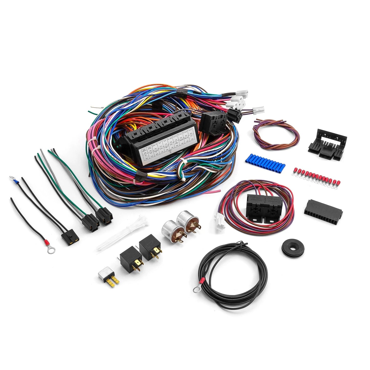 20 Circuit Wiring Harness for Universal Street Rod Hot Rod Race Car