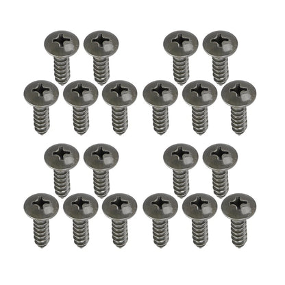 50pcs Car Bumper Mud Flaps Inner Fender Trim Panel Wheel Well Bolts