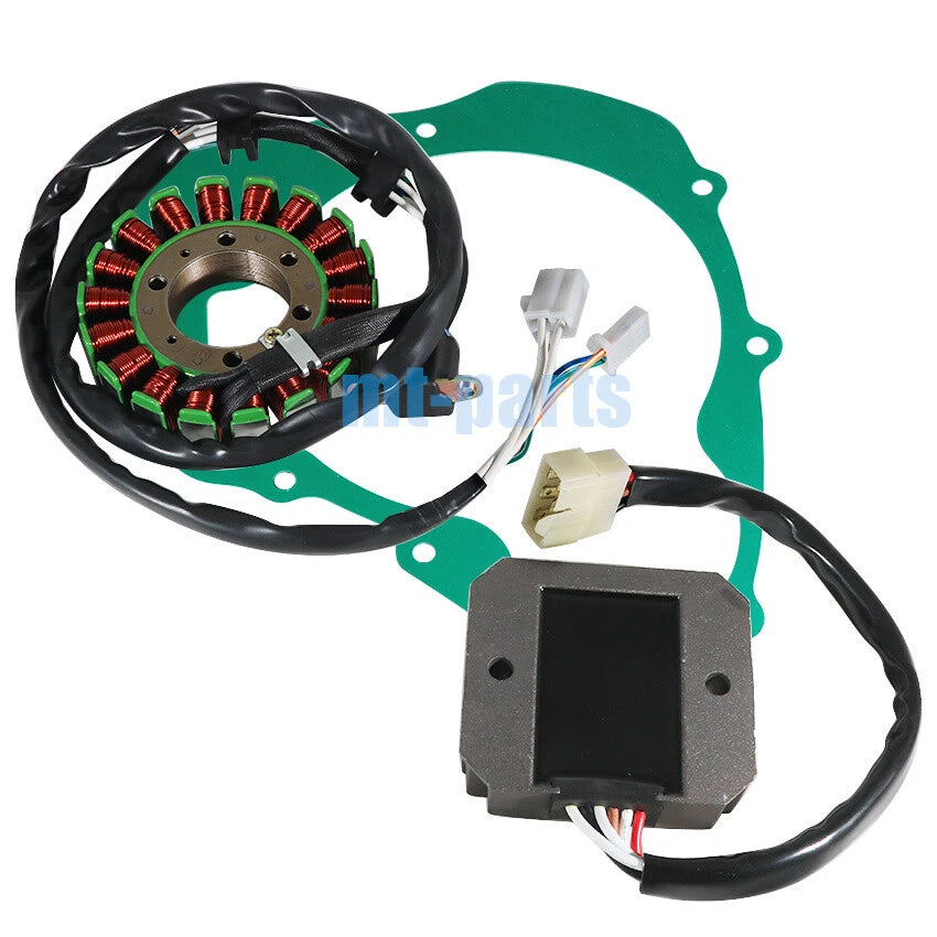 Magneto Stator, Regulator Rectifier, Gasket for Yamaha SRV250 (1992-1993)