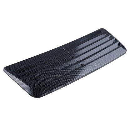 Carbon Fiber Bonnet Louver Hood Air Vent Grille Scoop for Universal Cars