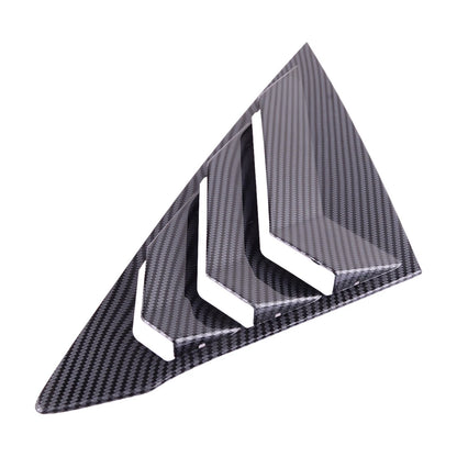 Carbon Fiber ABS Rear Side Window Louvers for Honda Civic (2022)