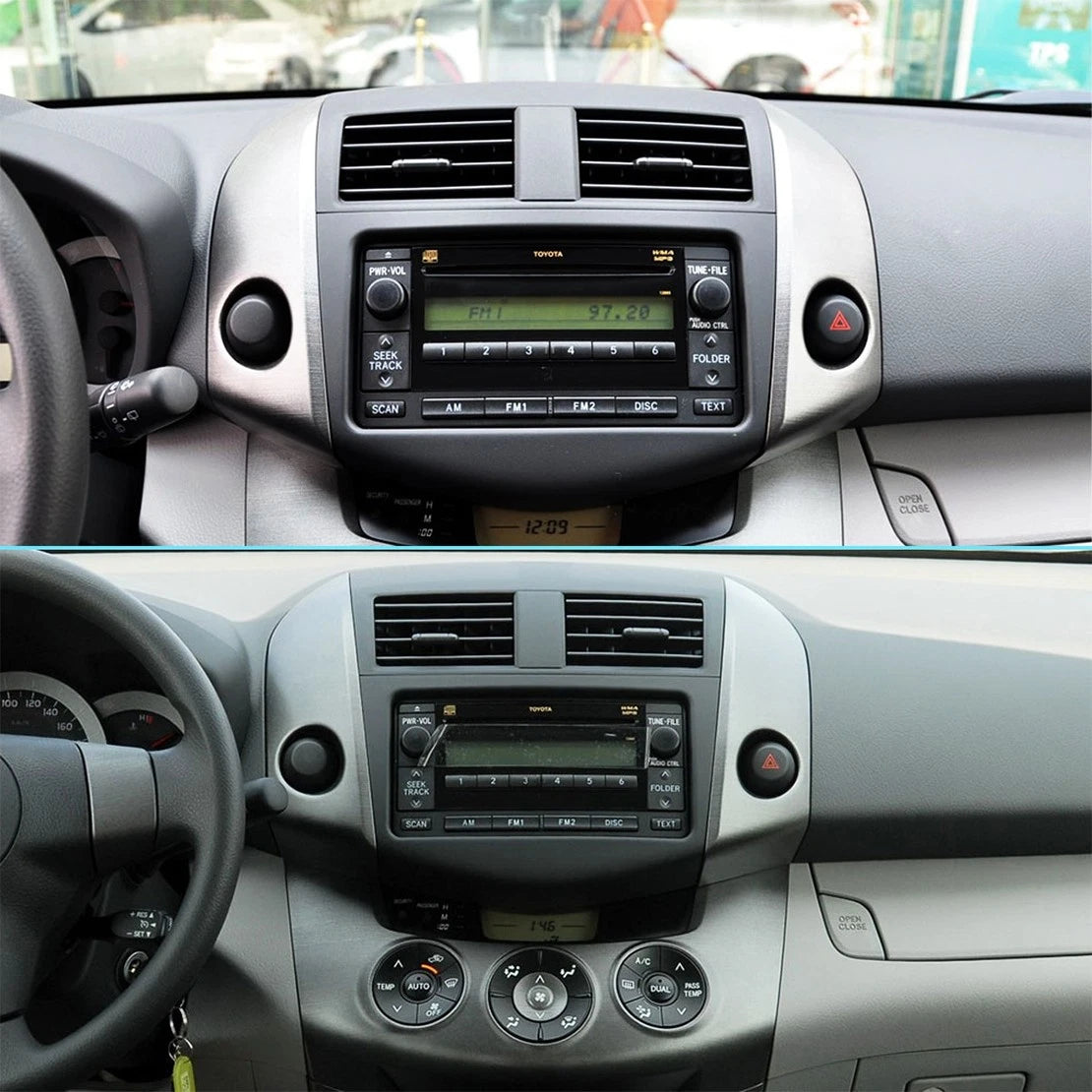 Right Center Console Side Instrument Panel Trim for Toyota RAV4 (2006-2012)