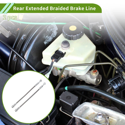 Rear Extended Brake Line Hose Kit for Nissan Patrol GQ Y60 (1988-1997)