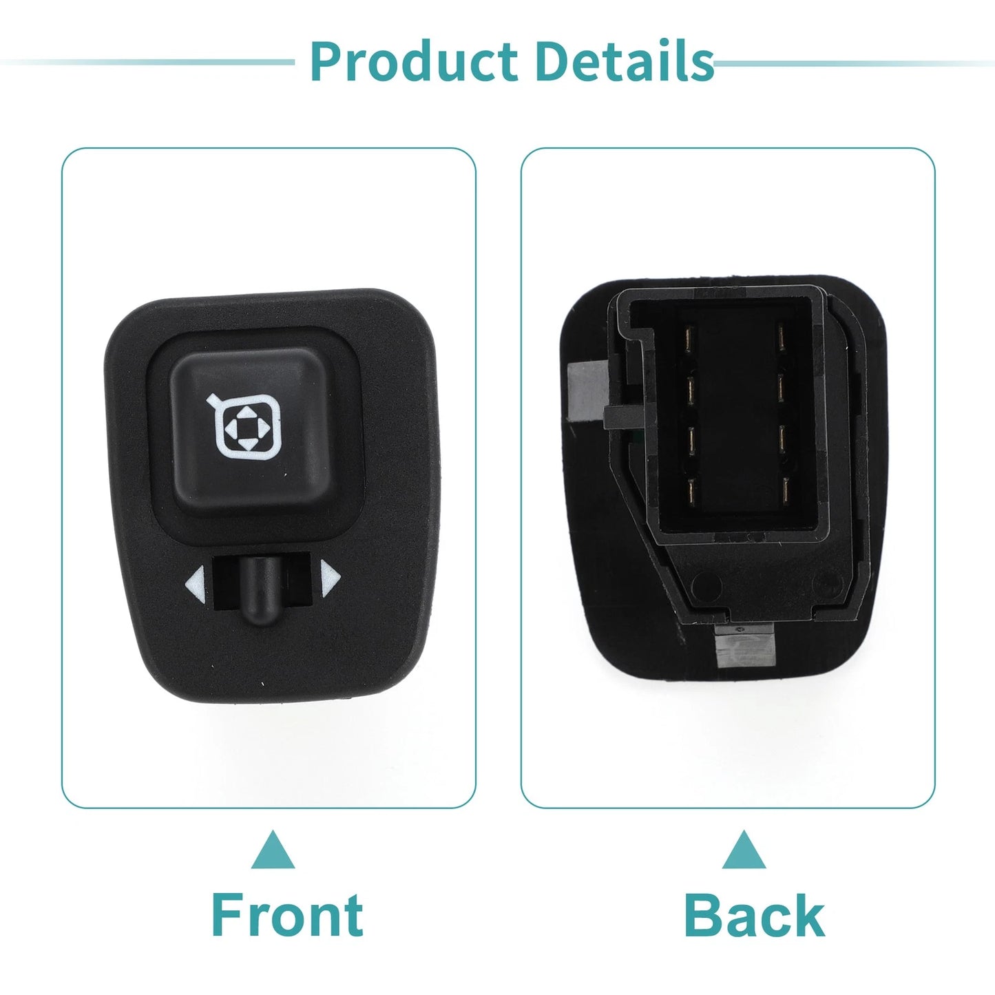 Car Mirror Switch for Ford Explorer, E-150, Crown Victoria (1992-2011)