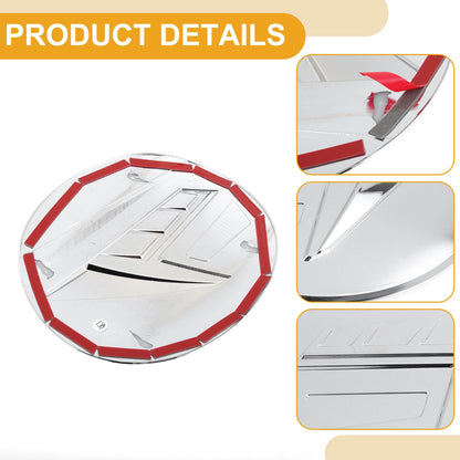 Fuel Tank Door Cap for Subaru Outback (2021-2025) Chrome Silver Tone