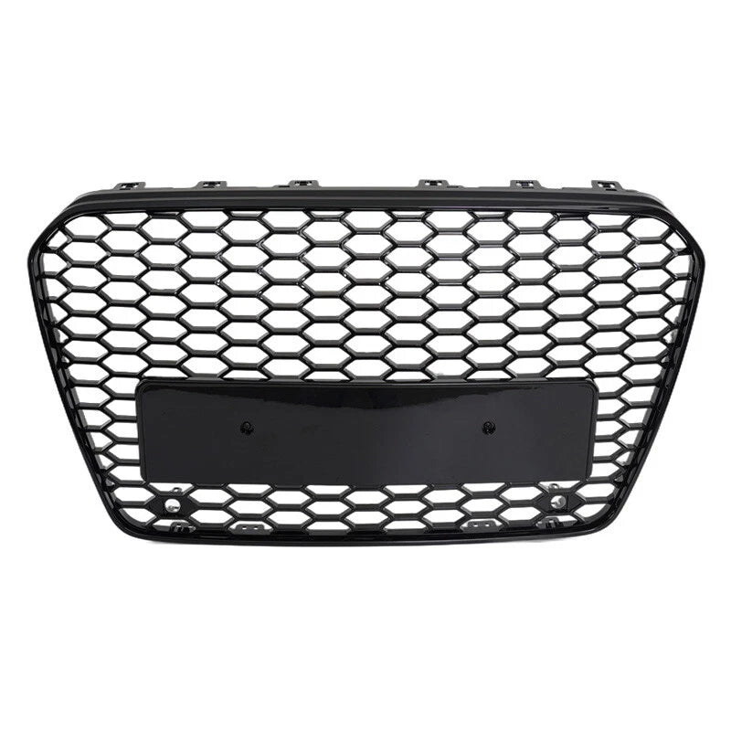 Black Honeycomb Mesh Front Bumper Grille for Audi A5 S5 2013-2016