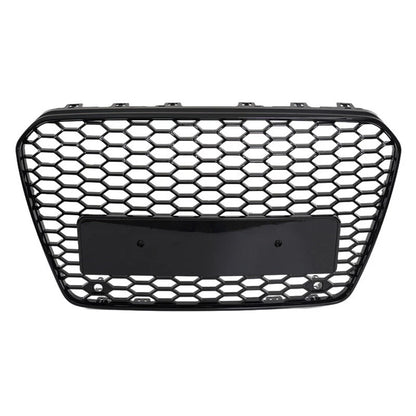 Black Honeycomb Mesh Front Bumper Grille for Audi A5 S5 2013-2016