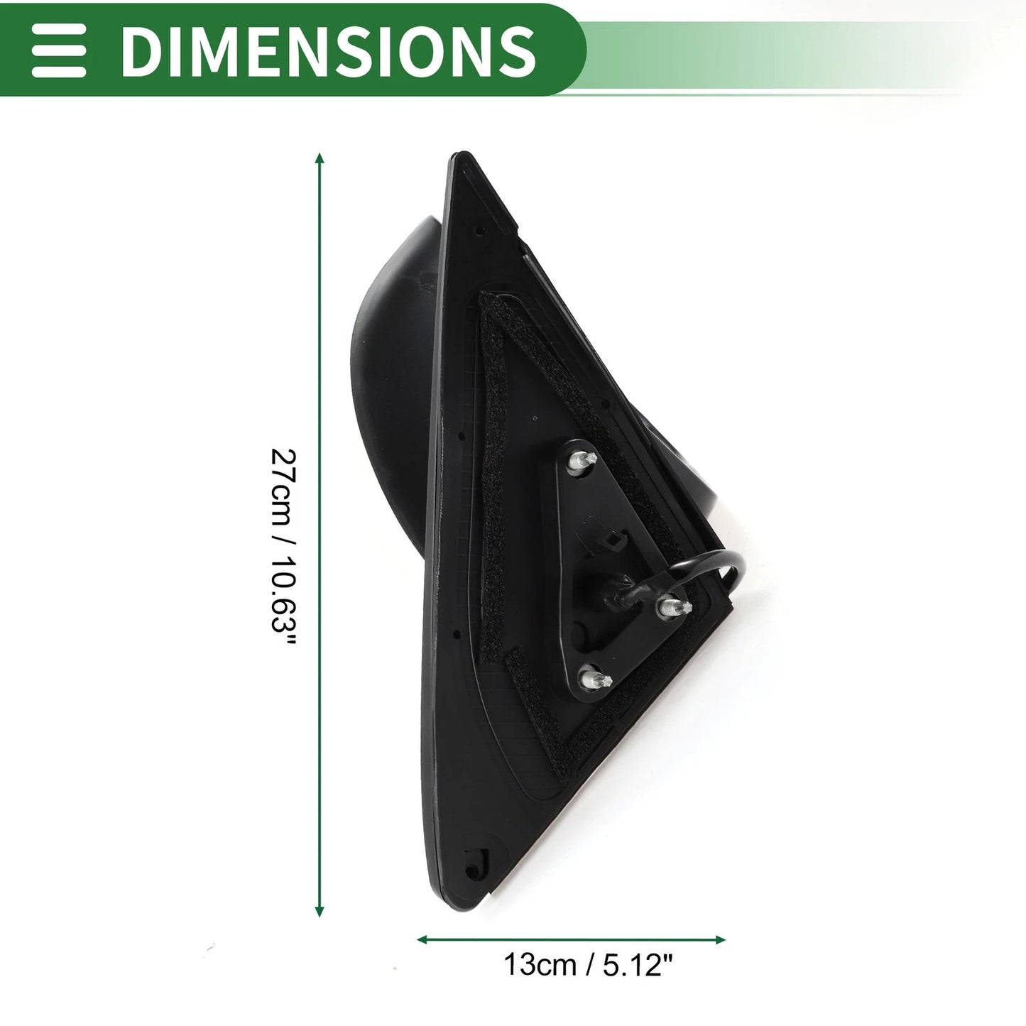 Right Side Door Mirror for Toyota Highlander (2001-2023)
