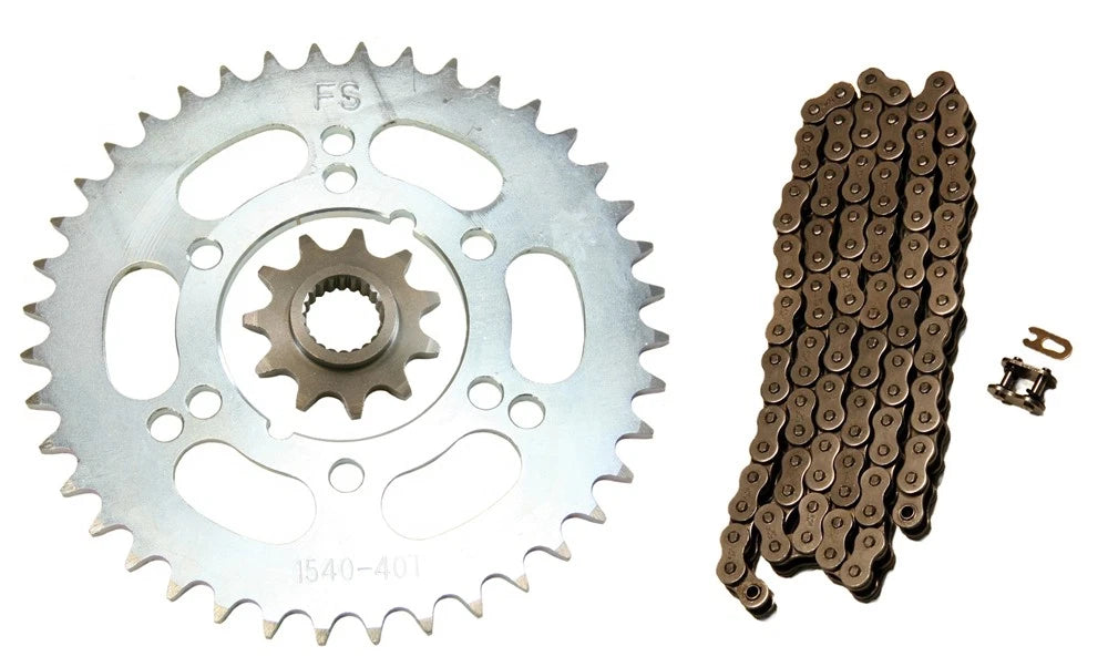 520x78 O-Ring Chain 11/40 Sprockets for Polaris Trail Boss 330 (2003–2013)