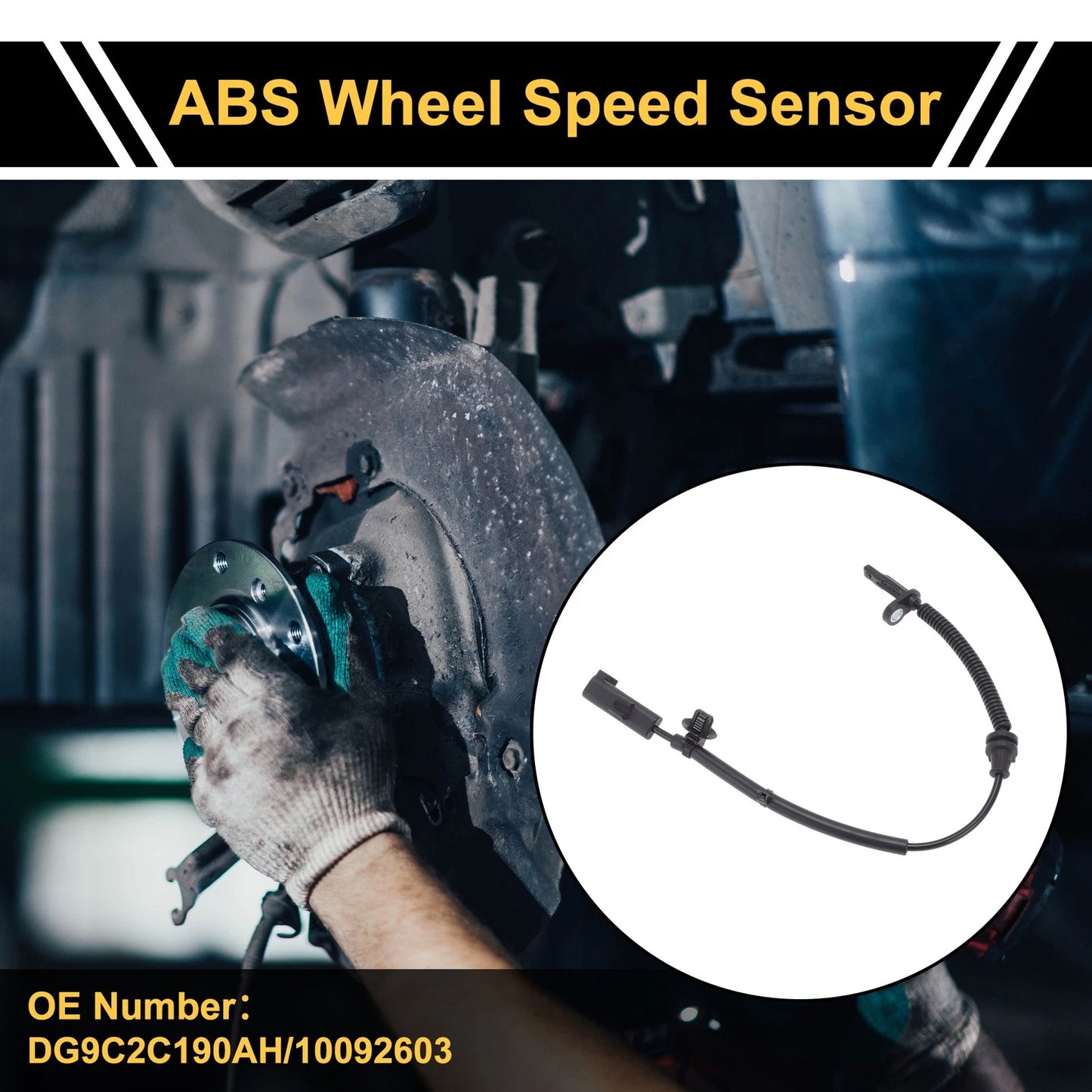 ABS Wheel Speed Sensor for Ford Edge (2015) 1 x Left/Right Rear