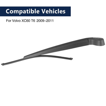 390mm 15'' Rear Windshield Wiper Blade Arm Set for Volvo XC60 (2009-2011)