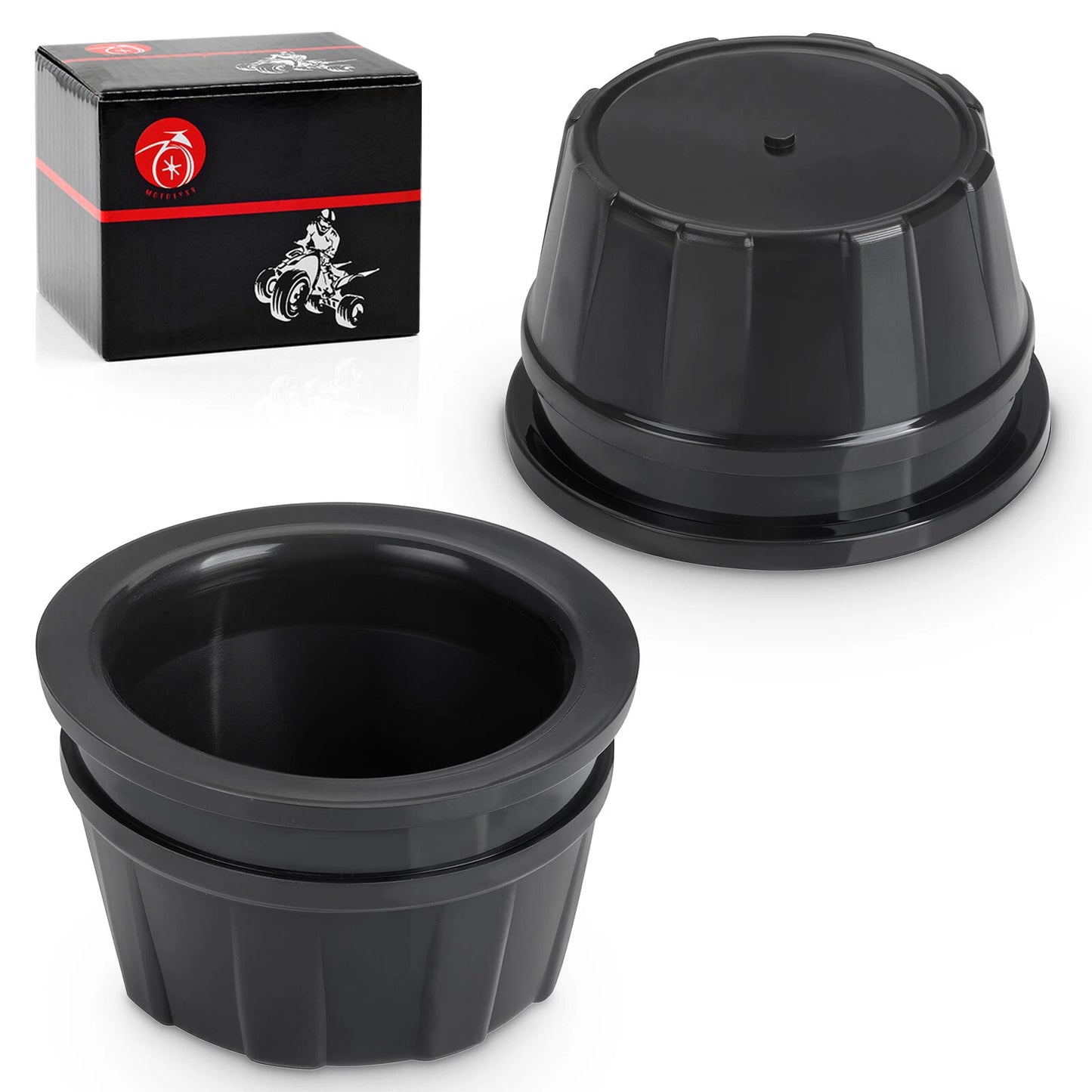 2 x Wheel Center Caps for Honda Rubicon 500 TRX500 FA FGA FPA 4x4 (2001–2011)